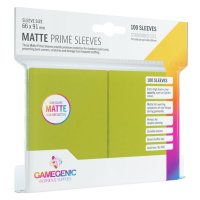 Gamegenic Matte Prime Sleeves Lime (100 obalů) - Obaly na karty