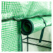 NABBI Greenshelf balkónový fóliovník 70x140x200 cm zelená
