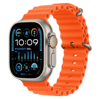 Apple Watch 49/45/44/42mm oranžový Oceánsky remienok