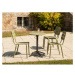 Hliníkový okrúhly záhradný jedálenský stôl ø 55 cm Alicante – Ezeis