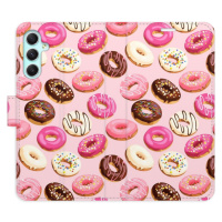 Flipové puzdro iSaprio - Donuts Pattern 03 - Samsung Galaxy A34 5G