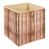 Úložný box Wuddi 1, motív dreva%