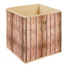Úložný box Wuddi 1, motív dreva%