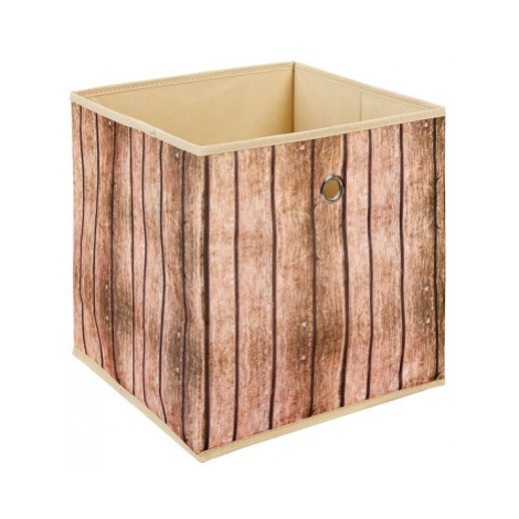 Úložný box Wuddi 1, motív dreva% Asko