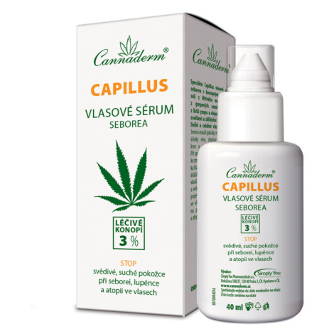 CANNADERM Capillus vlasové sérum seborea 40 ml