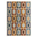 Ručně všívaný kusový koberec Illusion Retro Blocks Blue/Multi - 200x290 cm Flair Rugs koberce