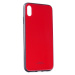 Plastové puzdro na Apple iPhone XS Max Glass červené
