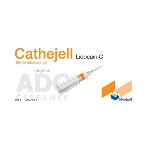 CATHEJELL LIDOCAIN C gél 12,5g