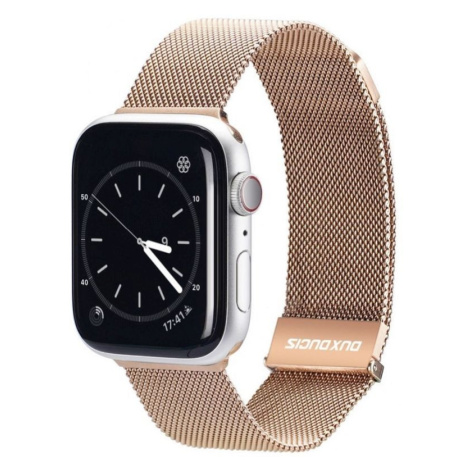 NOOSY Dux Ducis Milanese Magnetický remienok Apple Watch 42/45mm, Zlatý