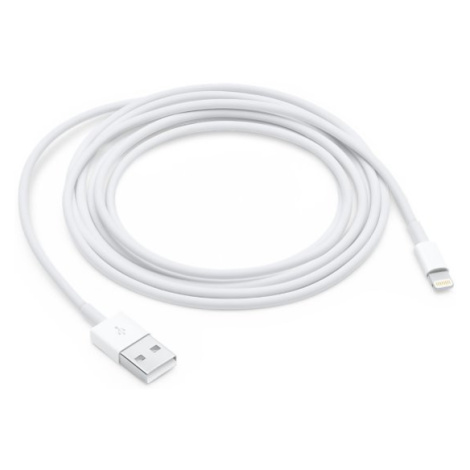 Kábel Apple, USB-A na Lightning, biely (Bulk)