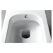 Aqualine Aqualine, SOLUZIONE závesná WC misa s bidet. spŕškou, 35x50,5cm, biela, 10SZ02002 DL