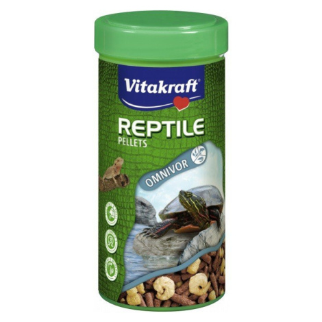 Vitakraft Reptile pellets OMNIVOR krmivo pre vodné korytnačky 250ml