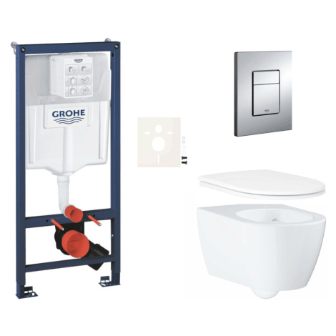 Závesný wc set do ľahkých stien / predstenová montáž Grohe Essence SIKOGRSESE