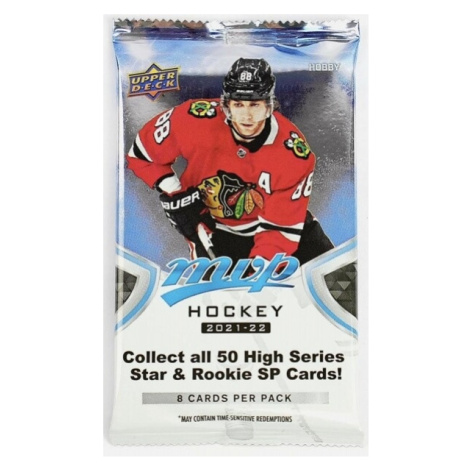 Upper Deck 2021-22 NHL Upper Deck MVP Hobby pack - hokejové karty