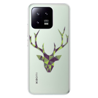 Odolné silikónové puzdro iSaprio - Deer Green - Xiaomi 13