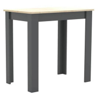 Jedálenský stôl Esal, 80x50 Cm, Antracitový