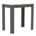 Jedálenský Stôl Esal, 80x50 Cm, Antracitový