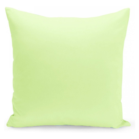 Domtextilu Jednofarebná obliečka v svetlo zelenej farbe 40x40 cm 33183_30936