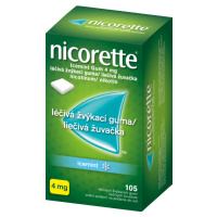 NICORETTE Icemint Gum 4mg liečivé žuvačky 105 ks