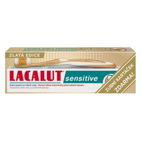 LACALUT Sensitive Zlatá edícia zubná pasta 75 ml