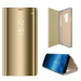 Huawei Mate 30 Lite, puzdro s bočným otváraním a indikátorom hovoru, Smart View Cover, zlaté (ná