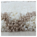 Kusový koberec Alvor Shaggy 3401 cream kruh Rozmery koberca: 160x160 kruh