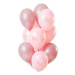 Balóniky latexové ružové 12 ks