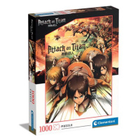 Clementoni - Puzzle 1000 Útok titanov (Attack on Titan)