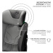 KINDERKRAFT SELECT Autosedačka i-Fix 40-150 cm Cool grey