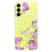 Odolné silikónové puzdro iSaprio - Purple Orchid - Samsung Galaxy A15 / A15 5G