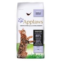 APPLAWS Adult cat chicken & duck granule pre mačky 1 ks, Hmotnosť balenia: 7,5 kg