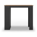Barový stôl s doskou v dubovom dekore 47x120 cm Peru - Marckeric
