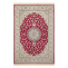 Kusový koberec Naveh 104377 Red / Green Rozmery koberca: 140x95