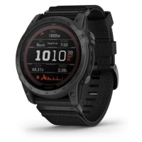 Garmin tactix® 7 PRO Solar Sapphire Ballistics, Black DLC Titanium / Black Nylon Tactical Band