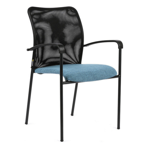 Ergonomická rokovacia stolička OfficePro Triton Black SL Farba: modrá