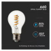 Žiarovka LED Filament Clear E27 4W, 3000K, 300lm, A60, VT-2164 (V-TAC)