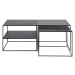 Furniria Dizajnový konferenčný stolík Kalean 65 cm čierny