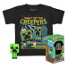 Funko Pocket POP! & Tee: Minecraft- Creeper S (detské)