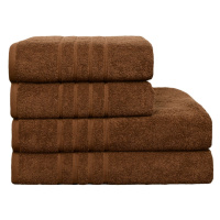Bavlnený uterák a osuška, Finer hnedý 50 x 95 cm