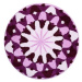 GRUND VEDENIE Mandala kruhová o 100 cm, fialová