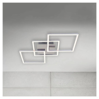 LED svetlo Frame step-dim chróm–hliník 76 x 37 cm