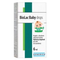 Generica BioLac Baby drops 6 ml kvapky
