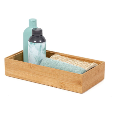 Bambusový organizér Compactor Woody, 30 × 15 × 6,35 cm