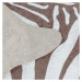 Kusový koberec Etosha 4111 brown (tvar kožešiny) - 100x135 tvar kožešiny cm Ayyildiz koberce