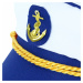 Detská čiapka kapitán námorník modrá