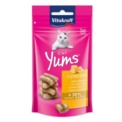 Pochúťka Vitakraft Cat Yums so syrom 40g