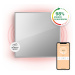 Klarstein La Palma 500 smart, infračervený ohrievač 2 v 1, 60 x 60 cm, 500 W, zrkadlová predná č