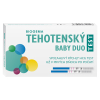 BIOGEMA Baby Test Duo tehotenský test 2 ks