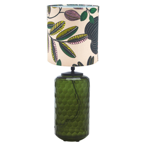 PR Home Gabby stolová lampa Ø 25cm zelená/biela