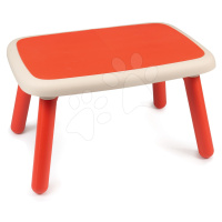 Smoby stôl pre deti KidTable červený s UV filtrom 880403
